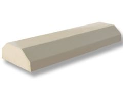 15 inch, 380mm Chamfered Wall Coping Stone