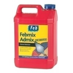 EverBuild Febmix Admix 5L - Mortar Plasticiser