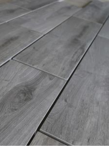 Dark Grey Wood, 20mm Porcelain Wood Effect Paving Planks 300x1200 Pack 23m2, 63pc