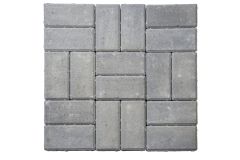 Castacrete 200x100x50mm Driveway Block Paving, 9.76m2 488pcs Pack - Ash