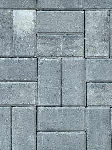 Castacrete 200x100x50mm Driveway Block Paving, 9.76m2 488pcs Pack - Silver Grey