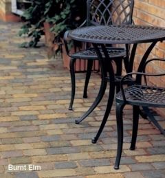 Breedon Norfolk Rumbled 50 Driveway Block Paving Pack, Harvest (Cemex Chelsea 50, Burnt Elm)