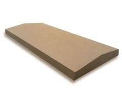 21 inch, 530mm Dry Cast Utility Twice Weathered Wall Coping