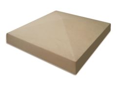 18 inch, 450mm Dry Cast Stone Utility Pier Cap