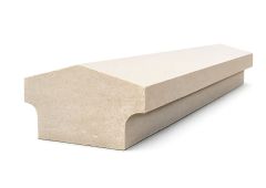 4.5 inch Fluted Wall Coping Stone