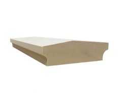 9 inch Fluted Wall Coping Stone
