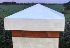 15 inch, 380mm Monkston Stone Pier Cap