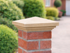 9 inch, 235mm Norfolk Classic Stone Pier Cap