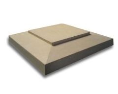 18 inch, 450mm Concrete Utility Flat Top Pier Cap