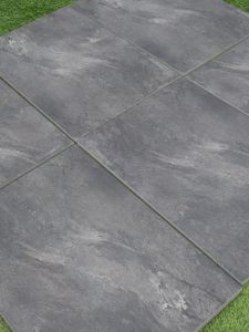 Earthcore Black, 20mm Porcelain Paving SAMPLE