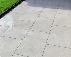 Quartz White, 20mm Porcelain Paving