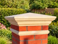 18 inch, 450mm Regency Stone Pier Cap