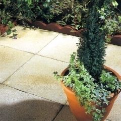 Castacrete Textured Paving, Buff Yellow